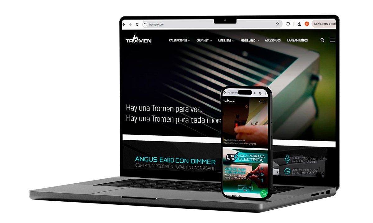 nueva web tromen
